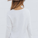  Harper Waffle Knit Henley Top