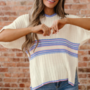  Haven Rib Knit Oversized Sweater