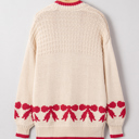  Hazel Open Front Baggy Cardigan