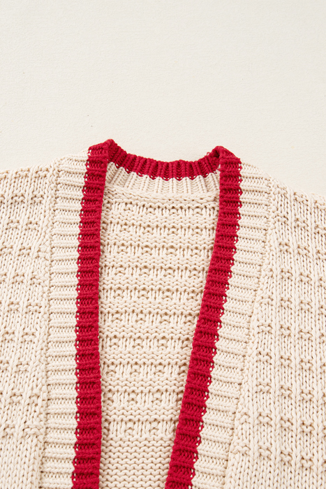 Hazel Open Front Baggy Cardigan