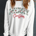 White Medium Heidi Blend Custom Graphic Sweatshirt