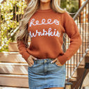  Hello Pumpkin Graphic Sweater