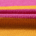  Henley Stripe Color Block Knitted T-shirt Sweater