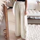  Kendra Smocked High Waist Wide Leg Pants