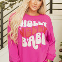  Holly Jolly Babe Sweatshirt