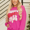  Holly Jolly Babe Sweatshirt