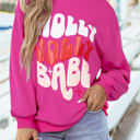  Holly Jolly Babe Sweatshirt