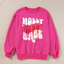  Holly Jolly Babe Sweatshirt