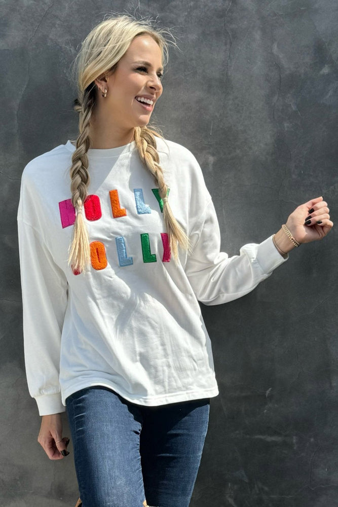 Holly Jolly Christmas Sweatshirt