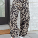  Hunter Printed Wide Leg Jeans