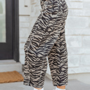  Hunter Printed Wide Leg Jeans