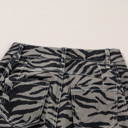  Hunter Printed Wide Leg Jeans