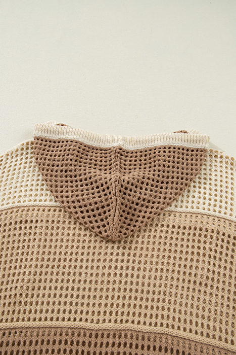 Icelynn Knit Hooded Jumper PLUS Sweater