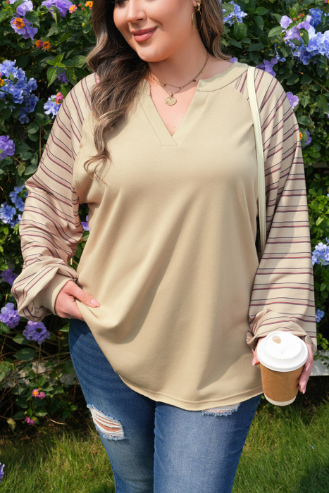 Iris Notched Raw Edge PLUS Jumper