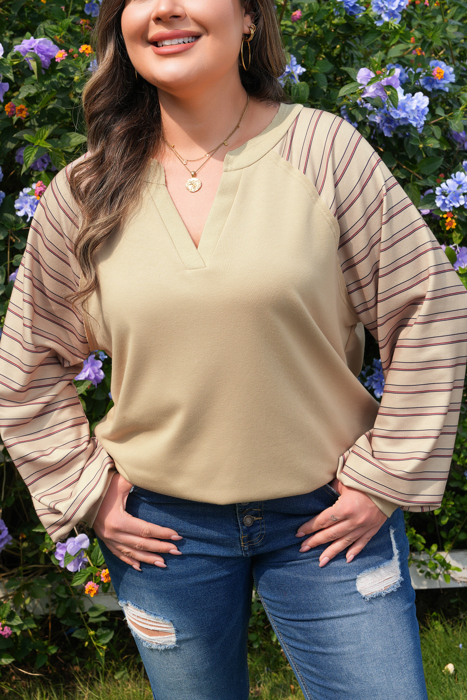 Iris Notched Raw Edge PLUS Jumper