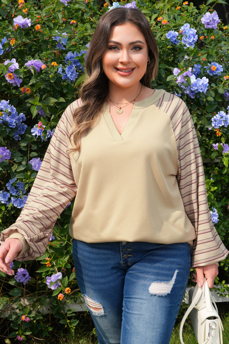 Iris Notched Raw Edge PLUS Jumper