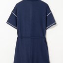  Iris Shoulder Waffle Knit Romper