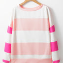  Iris Striped Long Sleeve Top