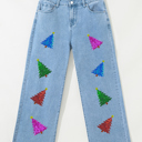  Isabella Cropped Wide Leg Jeans