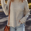 Isabella High Drop Shoulder Sweater