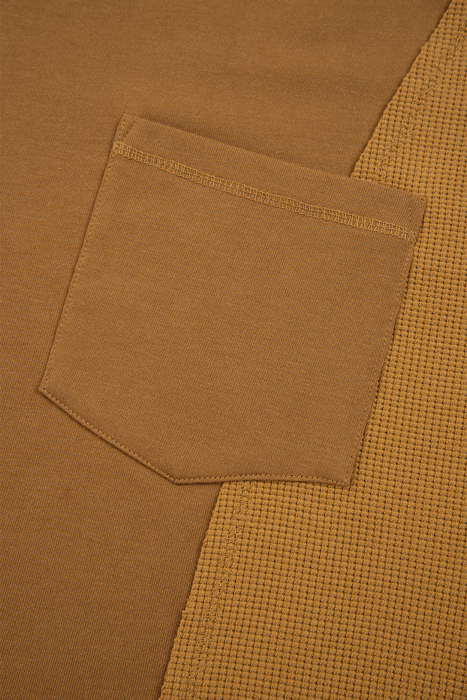 Isabella High Low Patchwork Sweatshirt