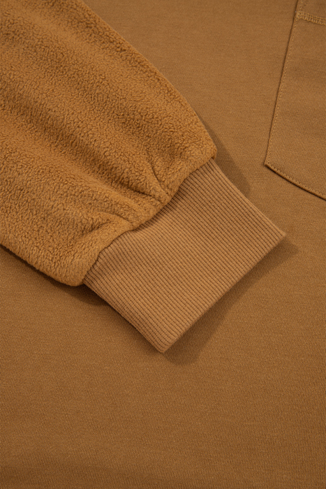 Isabella High Low Patchwork Sweatshirt