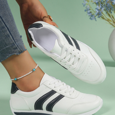 Isabella Lace Up Flat Shoes