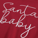  Isabella Santa Baby Print Pullover