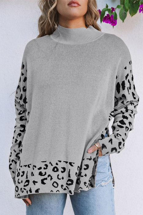 Isabella Side Slit Oversized Sweater
