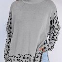  Isabella Side Slit Oversized Sweater
