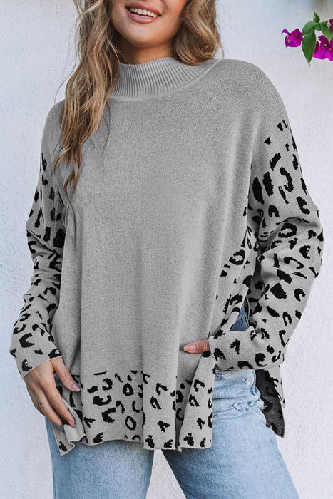 Isabella Side Slit Oversized Sweater
