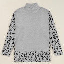  Isabella Side Slit Oversized Sweater