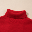  Isabella Sleeves Christmas Turtleneck Sweater