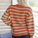  Isabella Trim Drop Shoulder Sweater