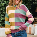  Isabelle Ribbed Edge Casual Sweater