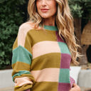  Isabelle Ribbed Edge Casual Sweater