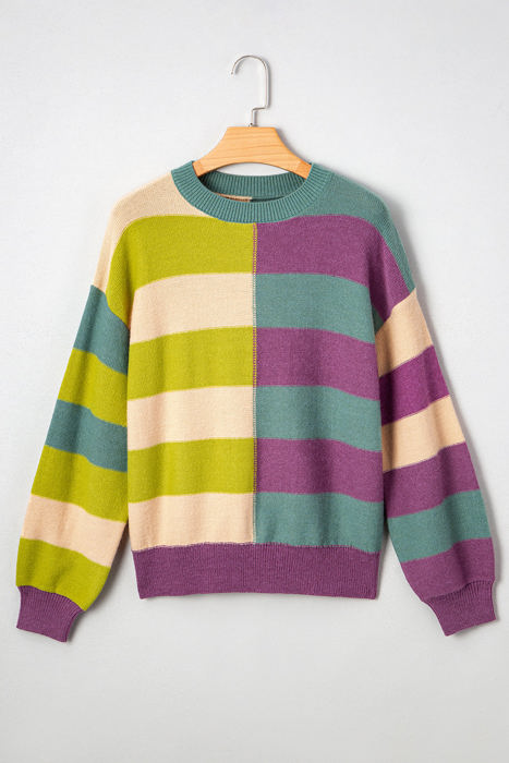 Isabelle Ribbed Edge Casual Sweater