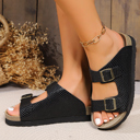  Isla Buckle Straps Beach Slippers