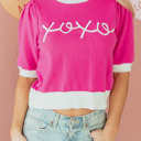  Isla Short Puff Sleeve Sweater