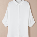  Itzel Puff Sleeve Oversize Shirt