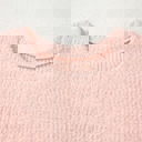  Ivy Fuzzy Ribbed Texture Long Sleeve Top