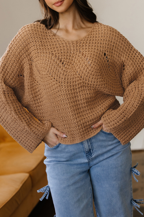 Ivy Sleeve Loose Pullover Sweater