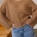  Ivy Sleeve Loose Pullover Sweater
