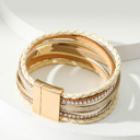  Ivyjana Braided Detail Buckle Bracelet