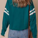  Jadeita Patchwork Drop Shoulder Sweatshirt