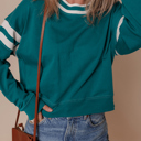  Jadeita Patchwork Drop Shoulder Sweatshirt