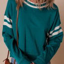  Jadeita Patchwork Drop Shoulder Sweatshirt