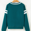  Jadeita Patchwork Drop Shoulder Sweatshirt