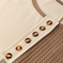  Jaliyah Knit Stitch Detail Long Sleeve Top