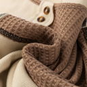  Jaliyah Knit Stitch Detail Long Sleeve Top